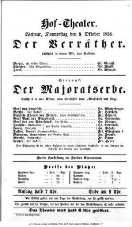 Der Verräther