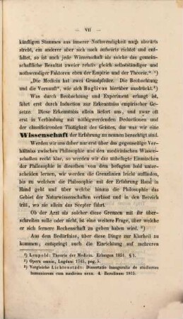 Ueber den Zusammenhang zwischen Medicin und Philosophie