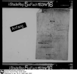 Reduktion der donierten Güter der Neubelehnten (H) Vol. I