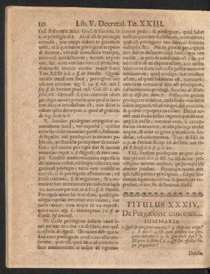 Titulus XXXIV. De Purgatione canonica