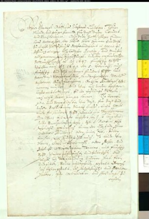 Obligation des Abtes von Liesborn für Anton Budbergh.