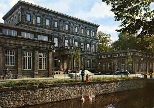 Postkarte. Neues Palais (1708-17), heute Nordwestdeutsche Musikakademie