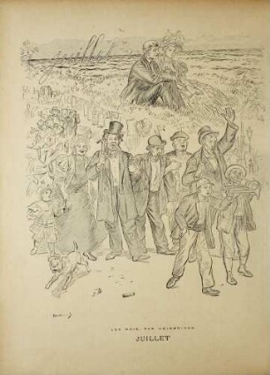 Les Mois, par Heidbrinck, Juillet