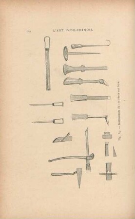 Instruments du sculpteur sur bois