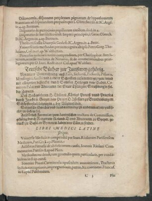 Libri Medici Latine scripti.