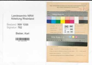 Entnazifizierung Karl Bieber , geb. 27.06.1915 (Lehrer)