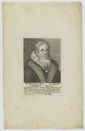 Bildnis des Wenceslavs Linck