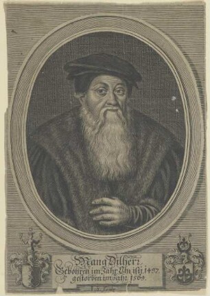 Bildnis des Mang Dilherr