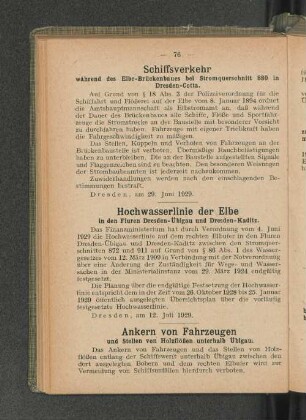 Ankern von Fahrzeugen