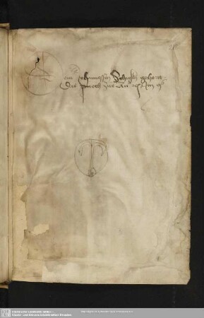 218r: Besitzeintrag von 1496