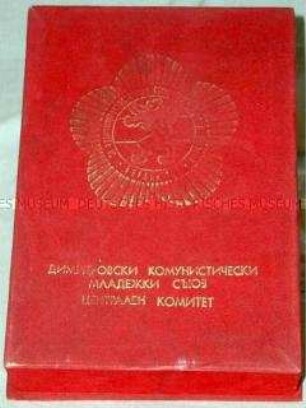 Wandbild von Georgi Dimitroff in Kassette