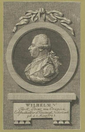 Bildnis von Wilhelm V., Prinz von Oranien