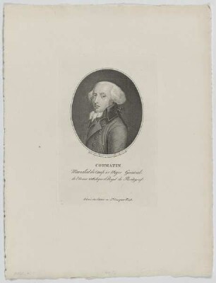 Bildnis des Pierre Marie Félicité Cormatin Desoteux