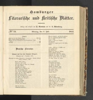 Nummer 79. Montag, den 1. Juli