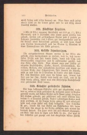 322. Gefüllte Schweinsrippen.
