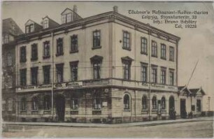 Täubner's Restaurant-Kaffee-Garten Leipzig, Frankfurterstr. 33