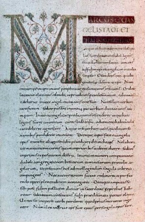 Evangeliar des Claude Fauchet — Evangeliar des Claude Fauchet, Folio 40versoBuchseite