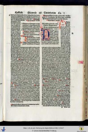 Epistula II ad Timotheum.