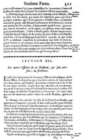 Section XXI - XXX