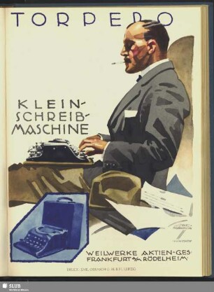 Torpedo Kleinschreibmaschine