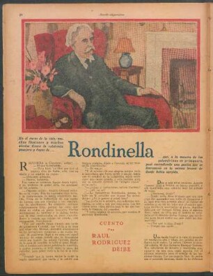 Rondinella : Cuento por Raúl Rodríguez Deibe