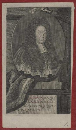 Bildnis des Johannes Schmidius