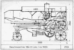 Dreschmaschine N64