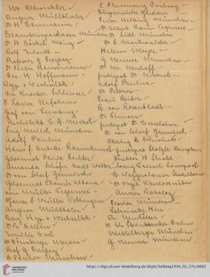 [Liste der Personen, die Objekte eingeliefert haben]