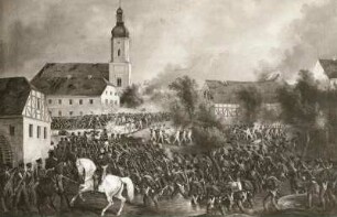 Völkerschlacht bei Leipzig 1813: Erstürmung von Schönefeld am 18. Oktober 1813