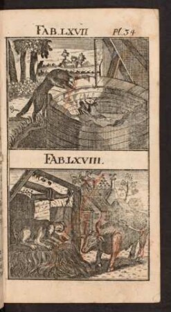 Pl. 34. Fab. LXVII. Fab. LXVIII.