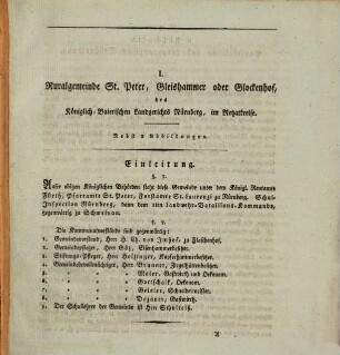 Wissenschaftliche Beschreibung und Abbildungen sämmtlicher Gemeinden und Landgerichte des Königreichs Baiern. 1, Landgericht Nürnberg
