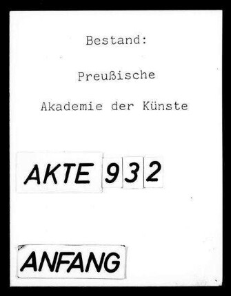 Studienbedingungen der Meisterschulen und Meisterateliers