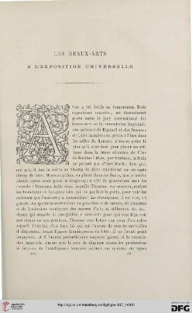 22: Les beaux-arts à l'Exposition Universelle