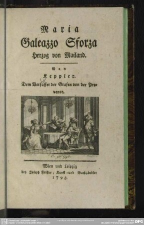 Maria Galeazzo Sforza Herzog von Mailand