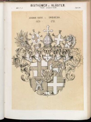 Taf. 94. Trier Erzbisthum. - Johann Hugo v. Orsbeck. 1676 - 1711