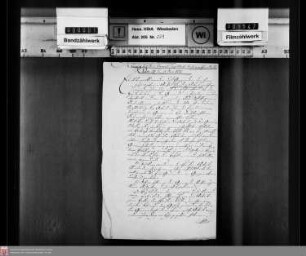 Erneuerung der Vorschriften für die Chausseewärter