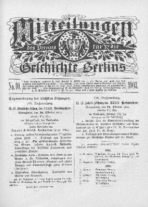 1903,10: No. 10