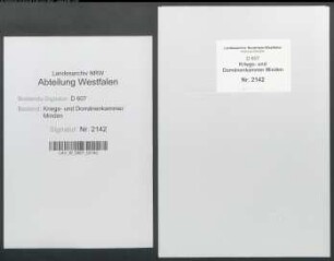 Scheffelschatz des Amtes Hausberge