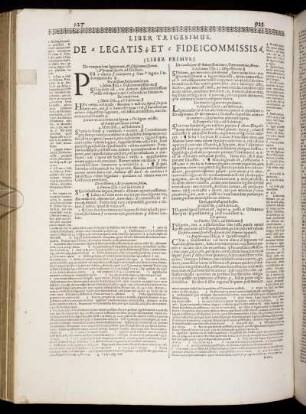 Liber Trigesimus. - Liber Trigesimus Secundus.