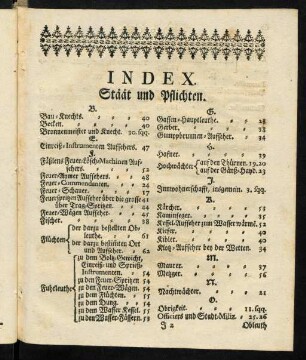62a-62b, Index. Staat und Pflichten.