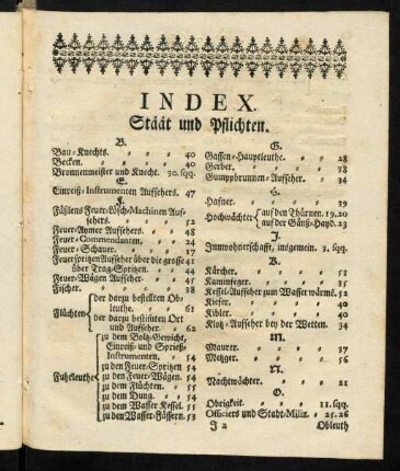 62a-62b, Index. Staat und Pflichten.