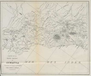 Partie de la coté-ouest de Sumatra