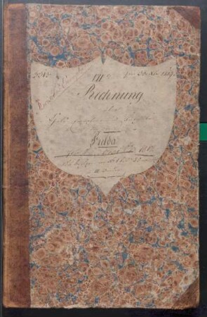 IX A 1 - Alte Stadtrechnungen (1817)