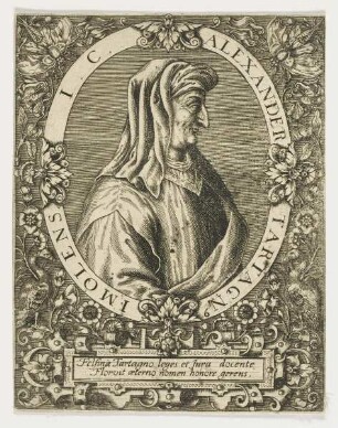 Bildnis des Alexander Tartagnius