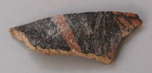 Fragment eines Tongefäßes