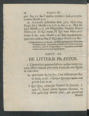 Caput III. De Litteris Praefixis.