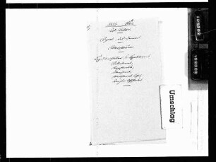 Expeditorstellen und Expeditoren: Sekretariat, Registratur, Ministerialkasse und Kanzleiassistenten (1823-1860)