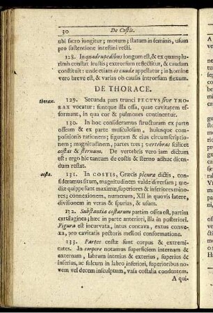 De Thorace.