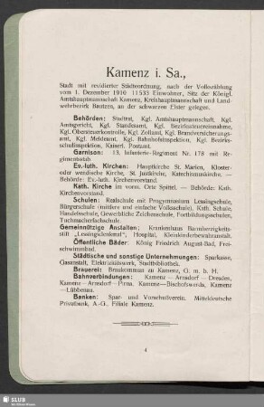 Kamenz i. Sa.