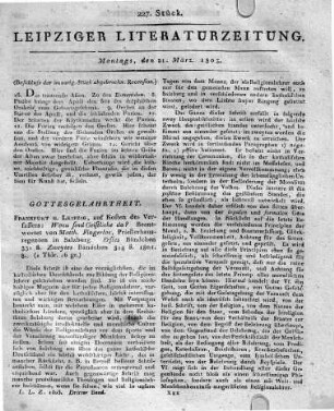 Hamburg, b. Perthes: Vier Tragödien des Aeschylos, übersetzt von Friedrich Leopold Grafen zu Stollberg. 300 S. gr. 8. 1802.